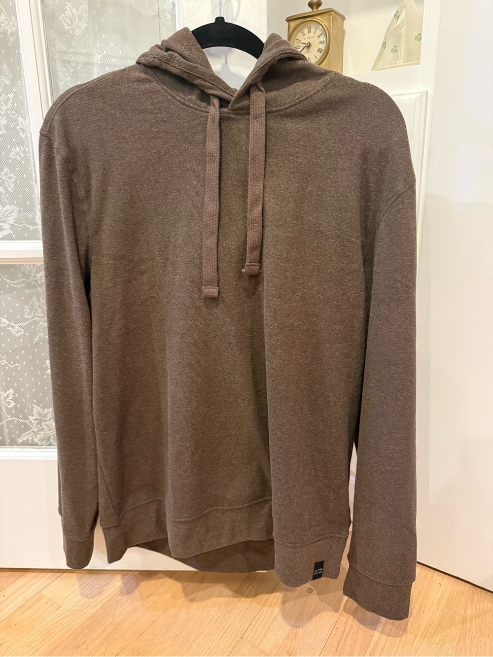 JACHS New York Men’s Brown Pullover Hoodie – Size Medium – NEW WITH TAGS